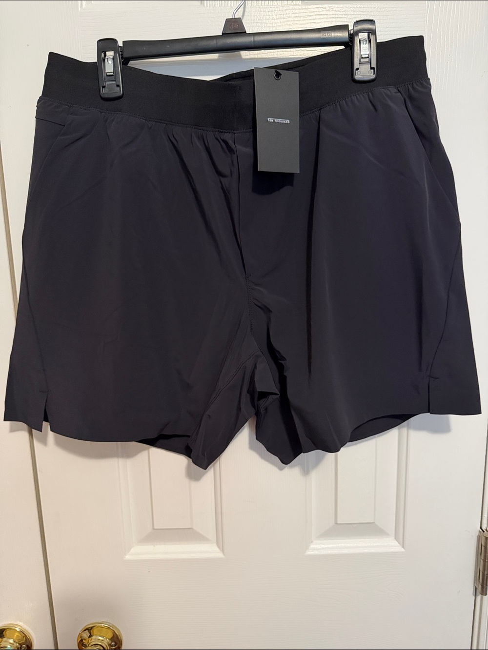 Ten Thousand Men's Black Athletic Shorts